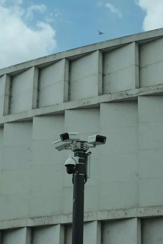 Security Outdoor Cameras with Pole